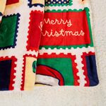 Ruane Festive Stamps Sherpa Throw 127cm x 152cm