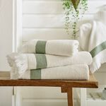 TLC Oakwood Ridge Textured Hand Towel Sage
