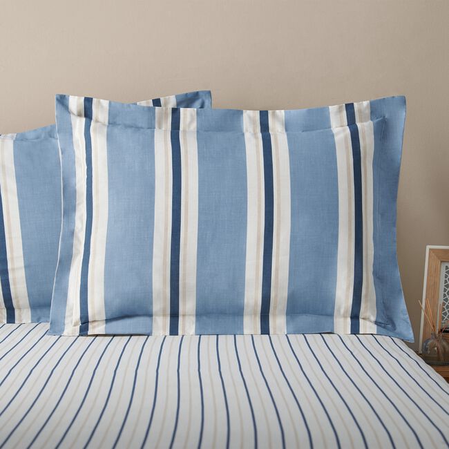 Jemmy Oxford Pillowcase Pair - Denim Blue