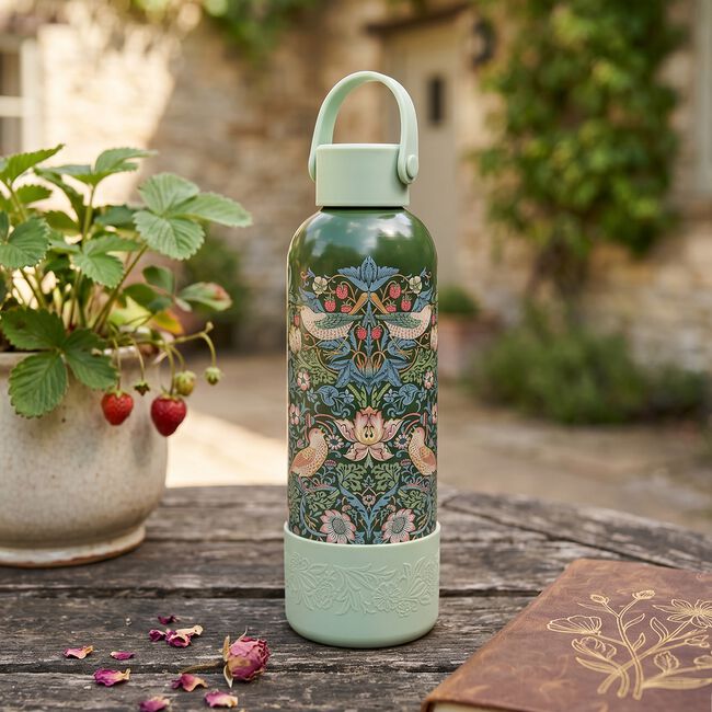 William Morris Strawberry Thief 500ml Bottle