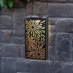 Sunburst Solar Wall Light Art