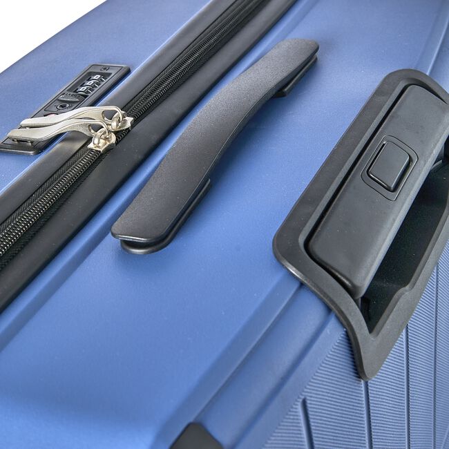 Large Lightweight Hardshell Luggage - Dusty Blue