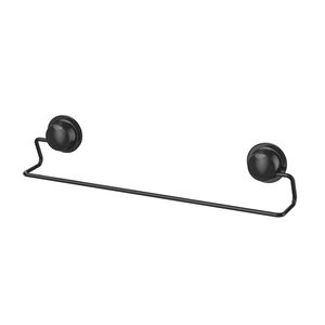 Black Towel Bar with Suction Fix