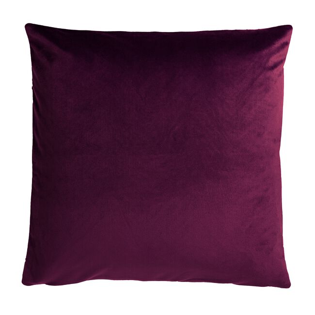 TRIANGLE STITCH DEEP PURPLE  45x45 Cushion