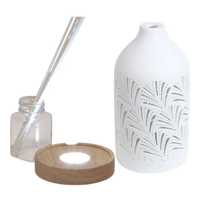 Woodbridge LED Ceramic Reed Diffuser Fan