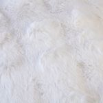 LUXE FAUX FUR WHITE 45x45 Cushion