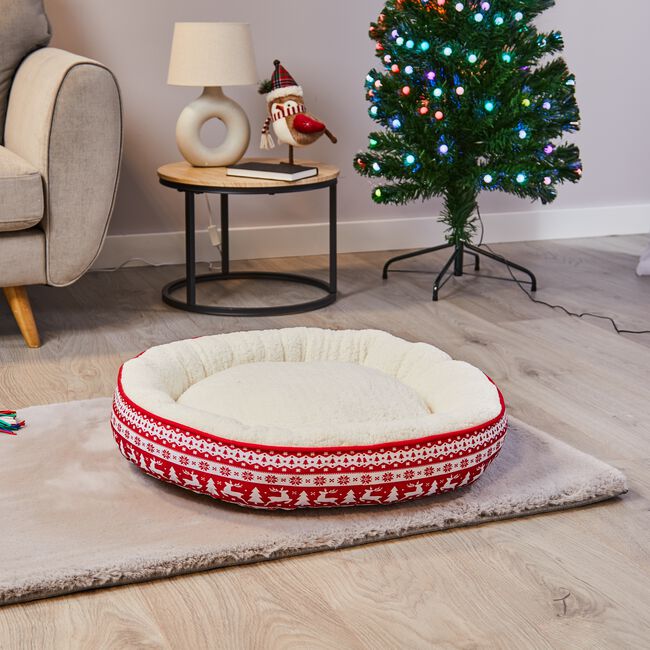 Festive Pet Bed