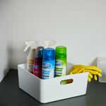 Studio 2 Etched White 15.04 Storage Basket