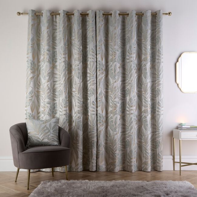 SIENNA SAGE 66x54 Curtain