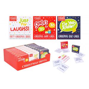 Christmas Trivia Challenge Cards