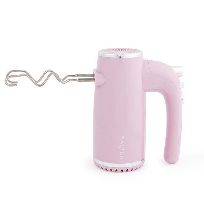 SALTER RETRO PINK Hand Mixer