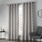 TONAL GEO GREY 66x54 Curtain