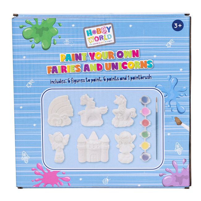 Hobby World Paint Your Own Fairies and Unicorns