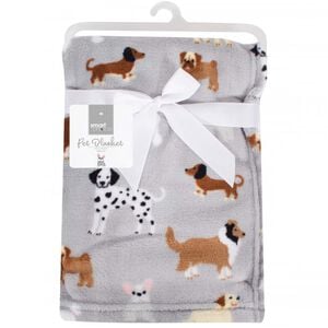 Dog Print Pet Blanket 90cm x 70cm