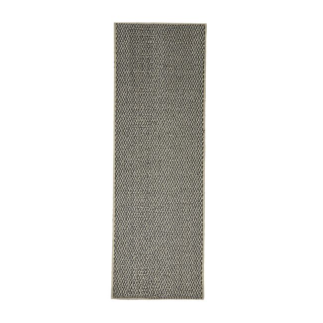 Sahara Doormat 60x180cm - Ivory & Charcoal