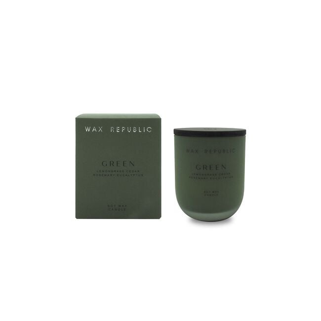 Wax Republic Green Lemongrass Ginger Candle