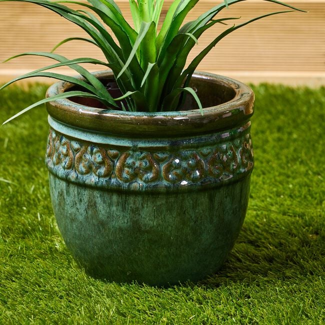 GENEVA Small Ceramic Plant Pot