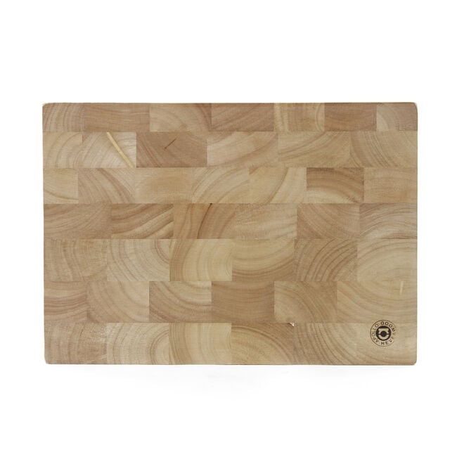Apollo Rubberwood Endgrain Block Chopping Board