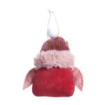 Pink Owl Christmas Tree Decoration