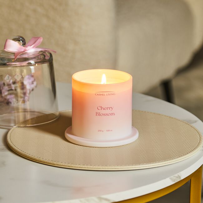 Cashel Living Cherry Blossom 250g Scented Candle