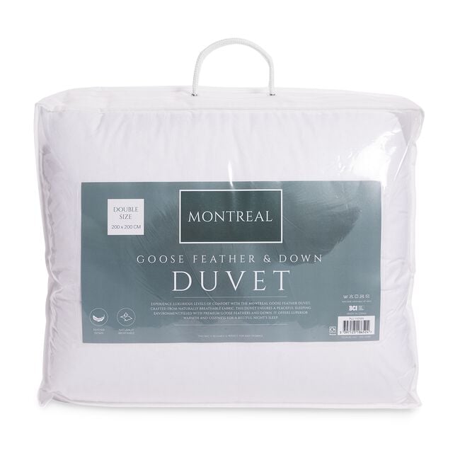 MONTREAL GOOSE FEATHER & DOWN DOUBLE Duvet