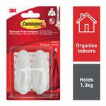Command 2 Pack Medium Plastic Hooks