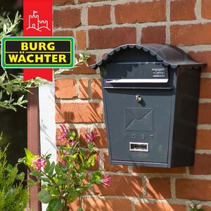 Steel Letterbox Classic Black
