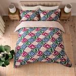 KING SIZE DUVET COVER Willow Tree Berry