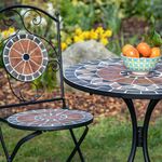 Diamond Mosaic Bistro Set 3 Piece