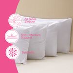 Silentnight Deep Sleep Pillow 4 Pack