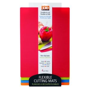 Joie Flexible Cutting Mat - 4 Pack