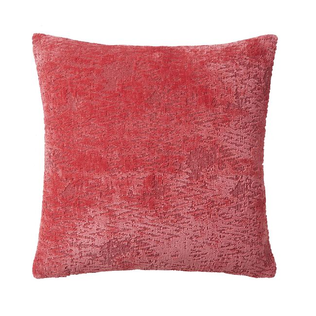 DISTRESSED CHENILLE PINK 45x45 Cushion