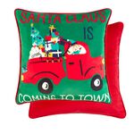 Santa's WorkShop 2 Pack Cushion Covers 45cm x 45cm