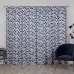 PENCIL PLEAT MOONGLADE NAVY 66x72 Curtain