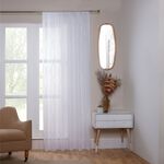 HEIDI EMBROIDERED ECO WHITE 140X122cm Voile 