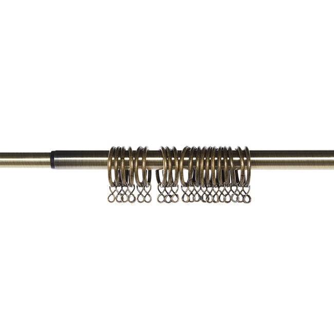 EXTENDABLE BALL 19mm 120-210cm Antique Brass