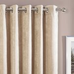 BLACKOUT & THERMAL RIBBED MINK 66x54 Curtain