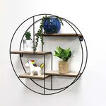 Manhattan Round Multi Section Shelf