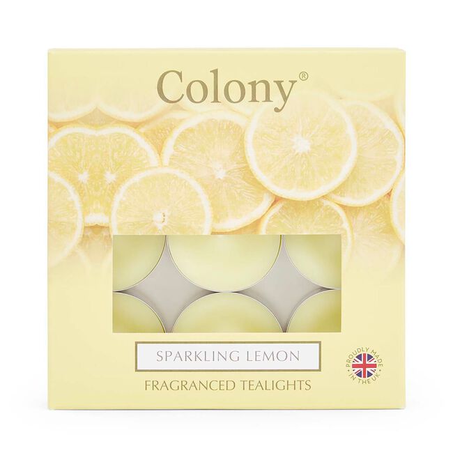 Colony 9 Scented Tealights - Sparkling Lemon