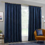 P/PLEAT BLACKOUT THERMAL H/BONE  NAVY 66x54 Ctn