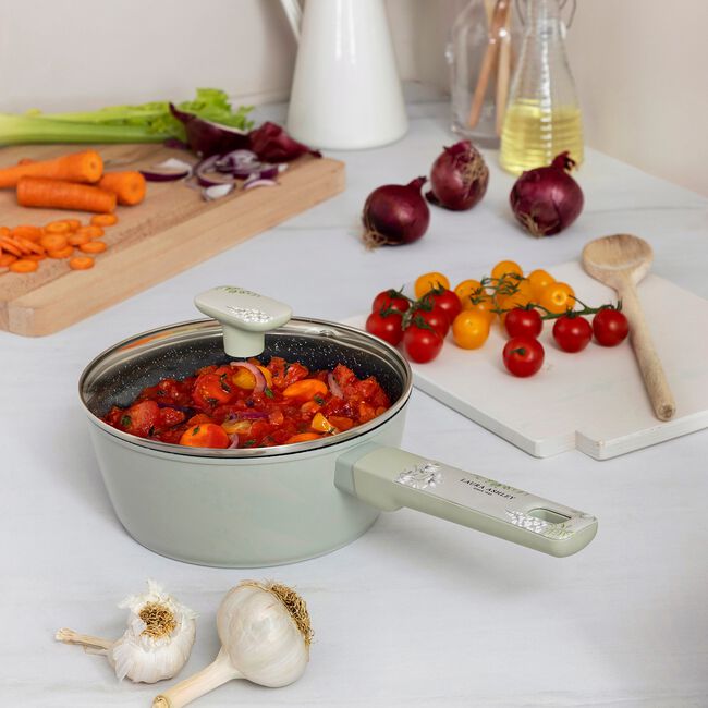 Laura Ashley Sage Parterre 20cm Saucepan 