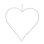 60cm Glitter Heart Copper Wire