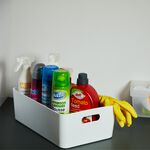 Studio 2 Etched White 17.01 Storage Basket