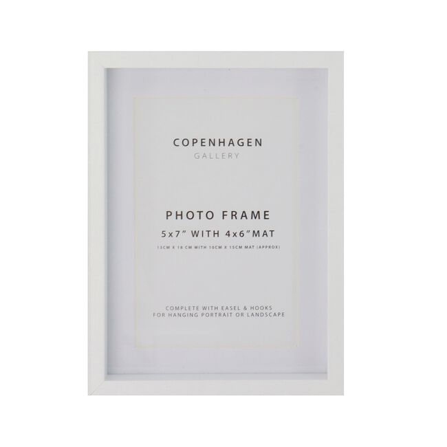 A3 COPENHAGEN WHITE Photo Frame