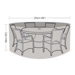 Garland 6 Seater Round Furniture Set Cover