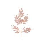 Christmas Glitter Fern and Feather Tree Pick