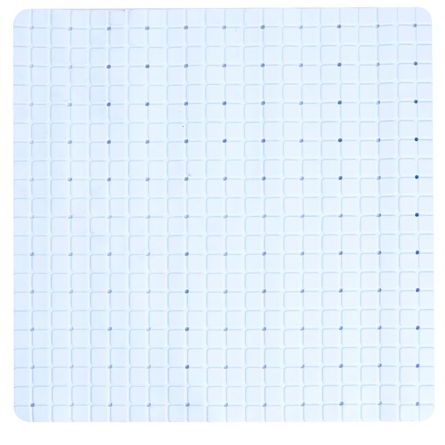 ANTI BACTERIAL WHITE  53x53cm Shower Mat