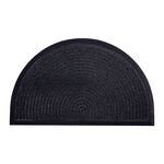 Scraper Texture Half Moon Door Mat 45cm x 75cm