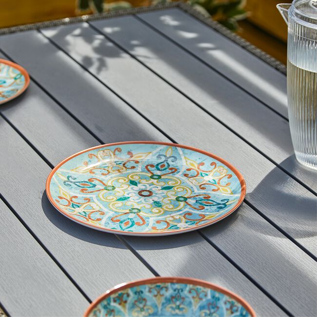 Sardinia Plastic Dinner Plate
