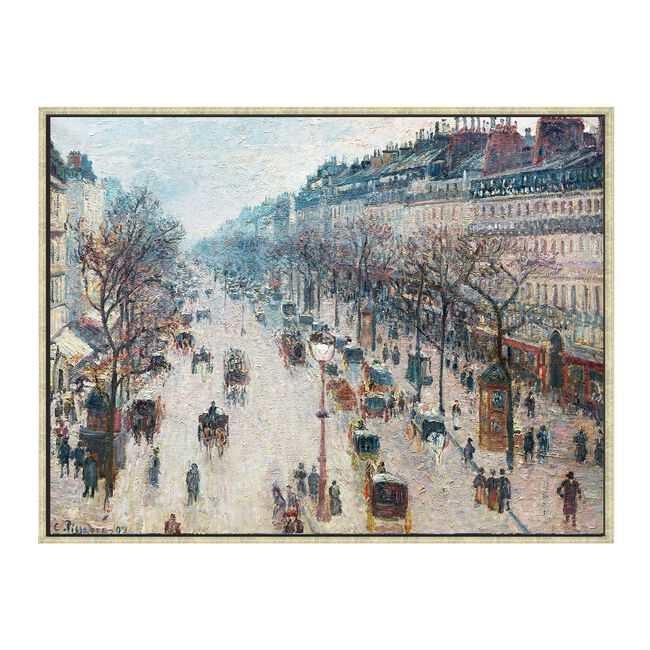 Boulevard Montmartre Canvas 60cm x 80cm